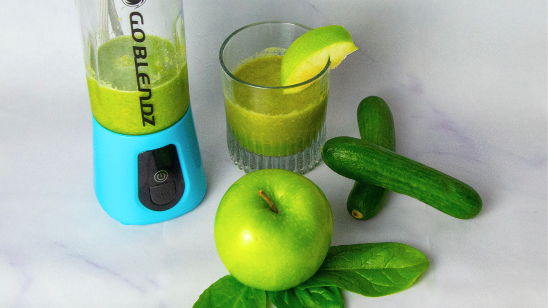 Glowing Green Apple Smoothie